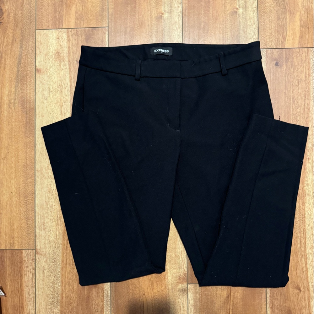 Express skinny mid rise slacks